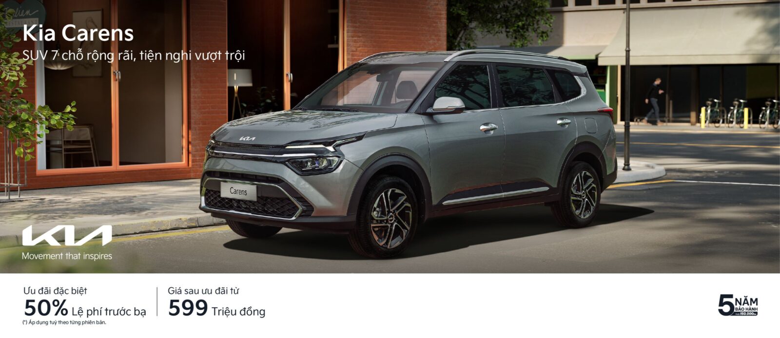 banner kia carens